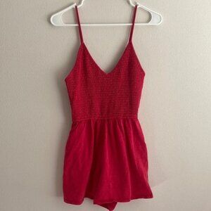 Wild Fable Smocked Tank Top Short Romper​​​​​​​​​​